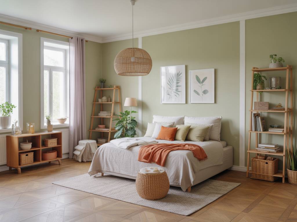 Décoration intérieure écologique : peintures, sols et meubles sans polluants pour un air sain