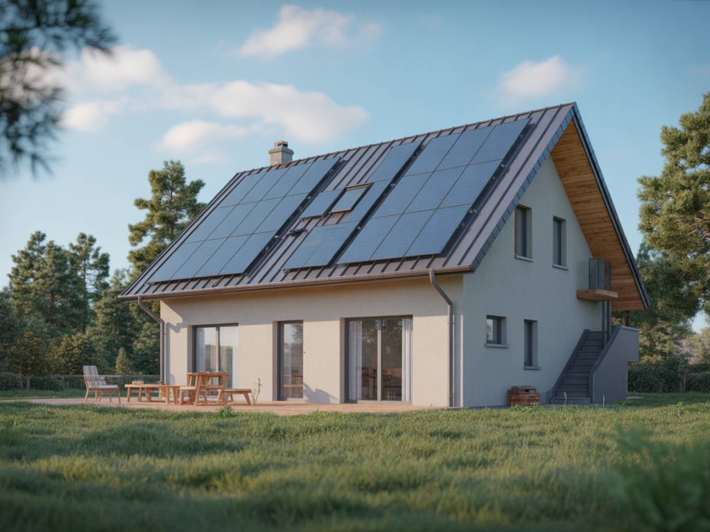Autoconsommation solaire : installer des panneaux photovoltaïques sur une maison passive pour maximiser son énergie verte